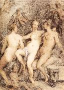 GOES, Hugo van der Venus between Ceres and Bacchus dsg Norge oil painting reproduction
